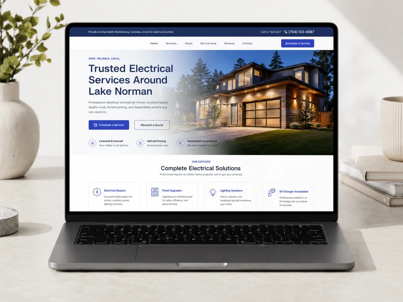 Lake Norman Electric project screenshot