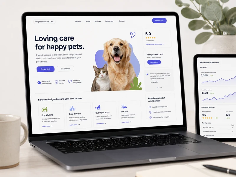 NoDa Pet Care project screenshot